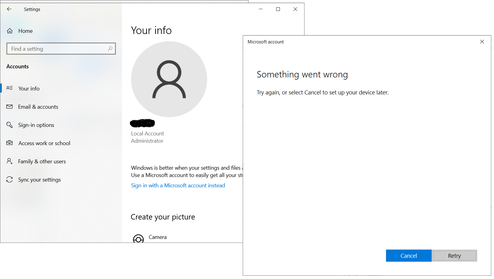Cannot access "Sign in with a Microsoft account instead" eac15a7c-8020-4dd3-8419-06c340be4750?upload=true.png
