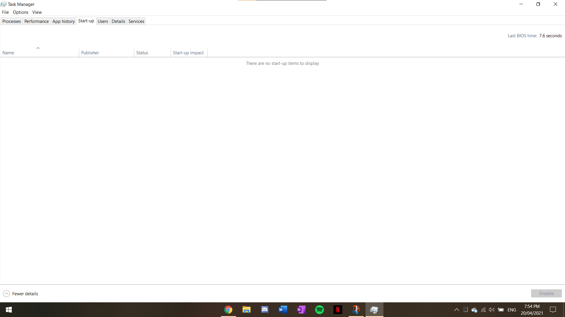 No programs appearing in Startup setting page or in Task Manager ead08563-b338-4a6d-85e4-72c3faaa0ab6?upload=true.png