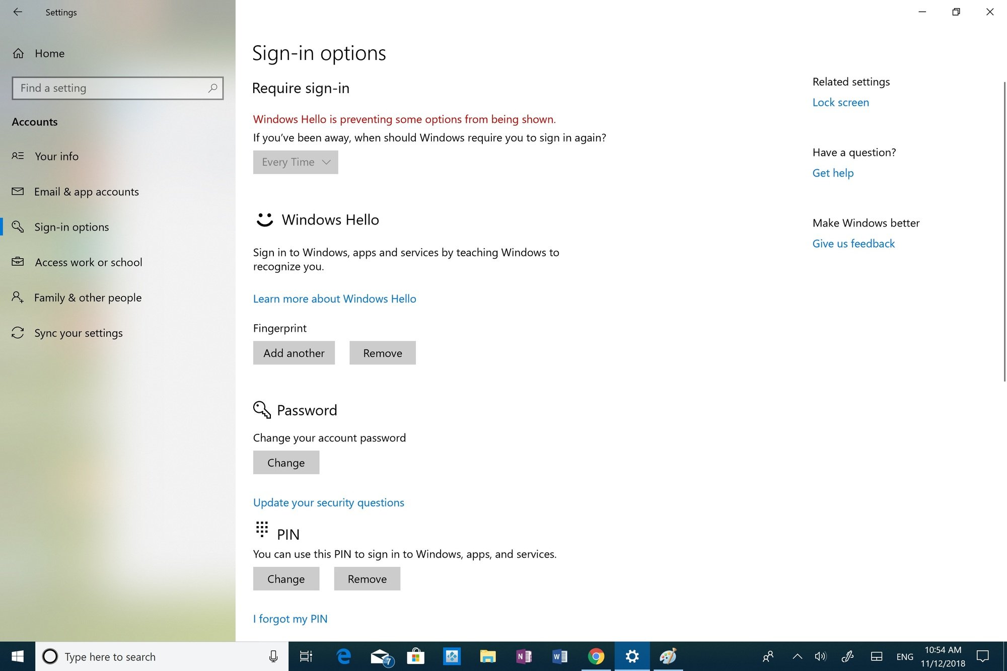 Windows Hello does not show me facial recognition set up after removing it. eb4fc198-5dfa-4db6-97e2-a04d2c76fe00?upload=true.jpg