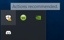 "Actions recommended" but nothing shows up? eb9aa20f-2134-4f3c-b1d0-2dcf6fb8954f?upload=true.png