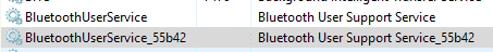 I have 2 Bluetooth User Services! ebeff6b1-30c1-4f24-baed-0bb5a0fb11b0?upload=true.png