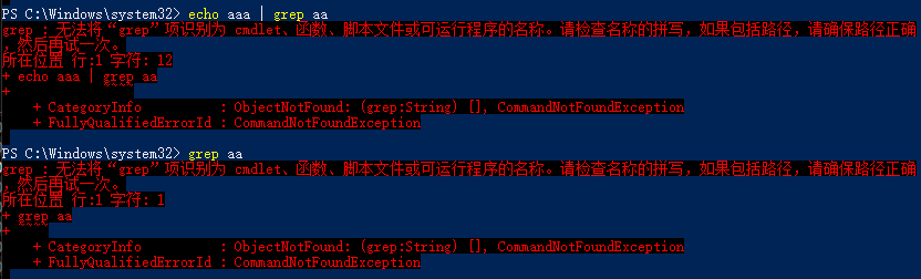Cannot run linux command directly from cmd/powershell ebff3b3b-5952-47fe-8f8f-b9e6a6d9c463?upload=true.png