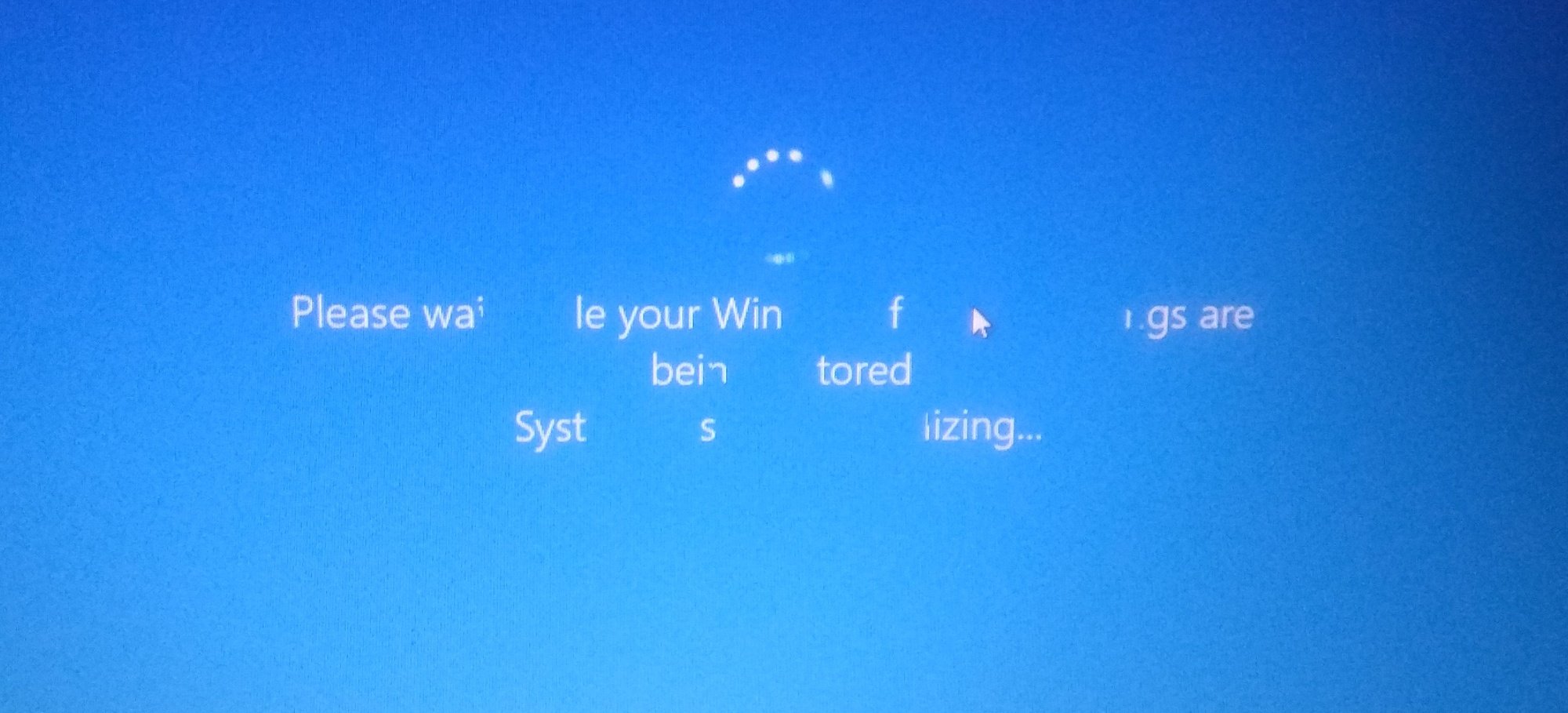 Windows is showing broken GUI. I don't know how to define this issue. Please look at the... ec32aa3b-e68f-45f1-8fb9-0250a9266033?upload=true.jpg