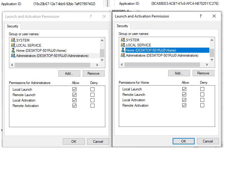 10016 Error, have tried multiple fixes, now have 2 runtime brokers