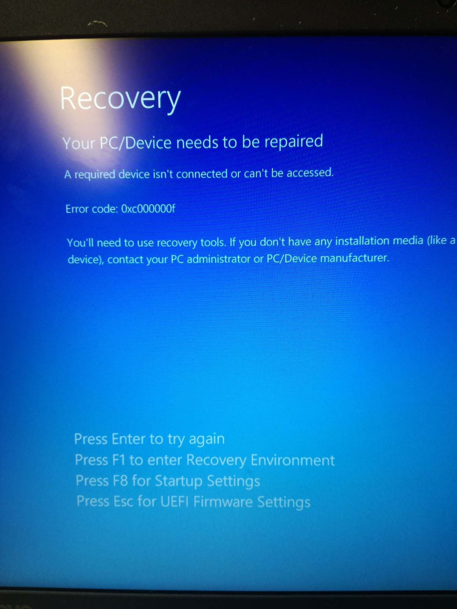 Windows does not restart after recovery ecfe9105-7b83-483f-9835-8bb375fa5c3a?upload=true.jpg