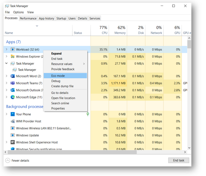 Improve performance using Eco Mode in Windows 10 Task Manager eco-mode.png