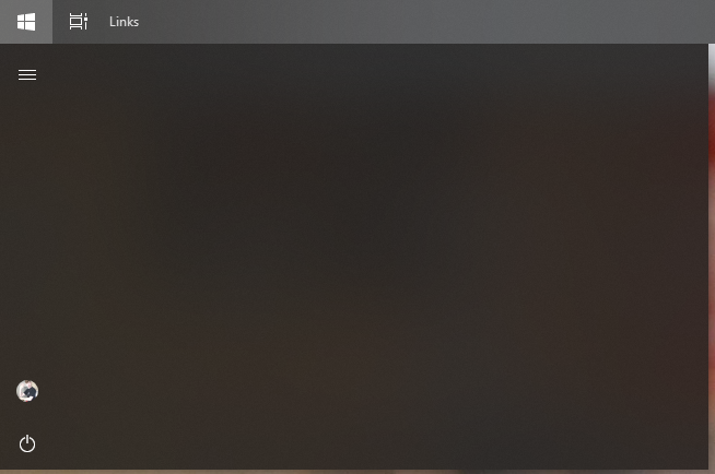 Start Menu is completely empty. ed251f6f-af06-45f8-afdb-3631a4c19e77?upload=true.png