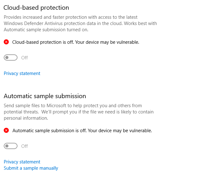 Automatic sample submission won't turn ON ed4c33fc-96ca-4a77-8669-9e17d7a3973a?upload=true.png