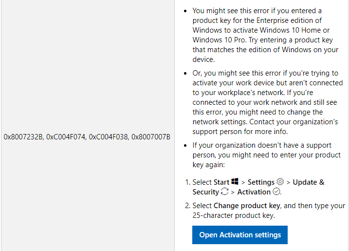 Activating Windows error code 0xC004F074 organisation server ed660f74-b6b3-42c0-b851-5a7a151c9d70?upload=true.png
