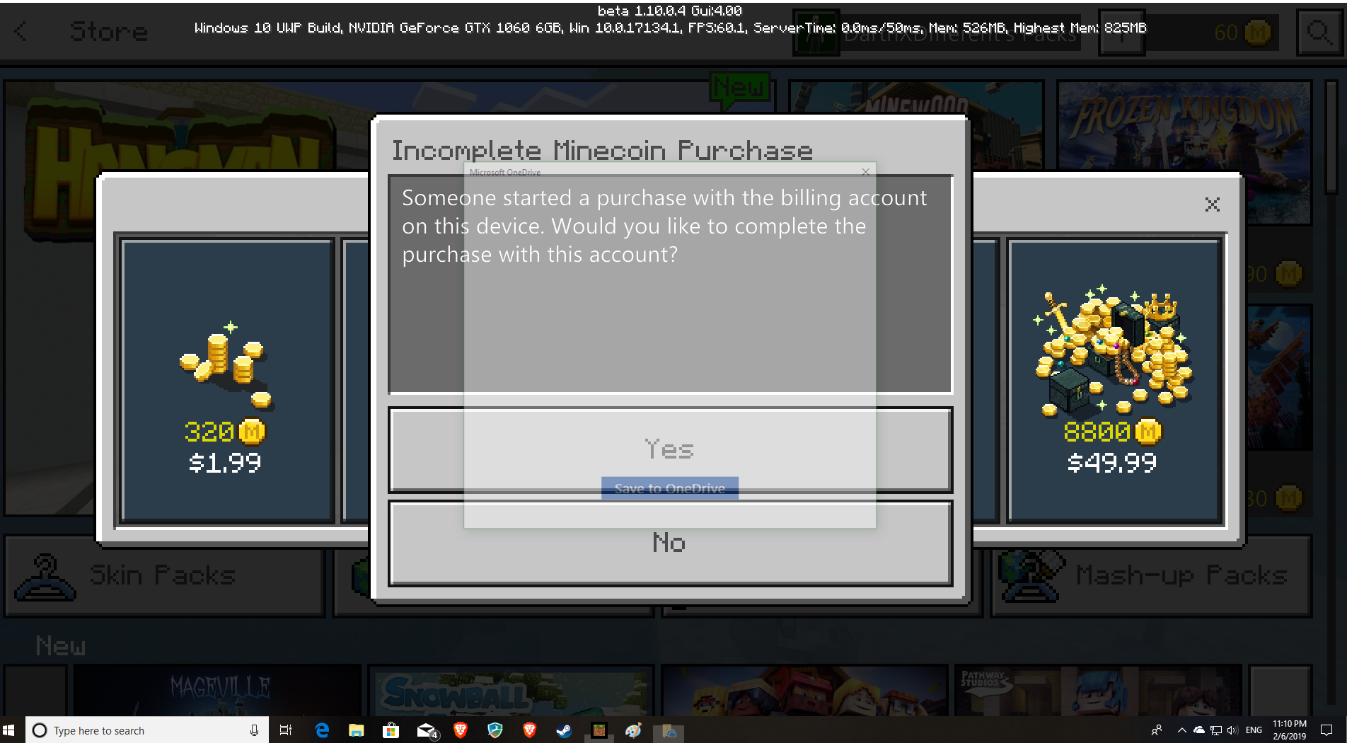 Buying minecoins on Minecraft Windows 10 edce7c73-b90e-4b3b-b41e-1c31f02b23d9?upload=true.png