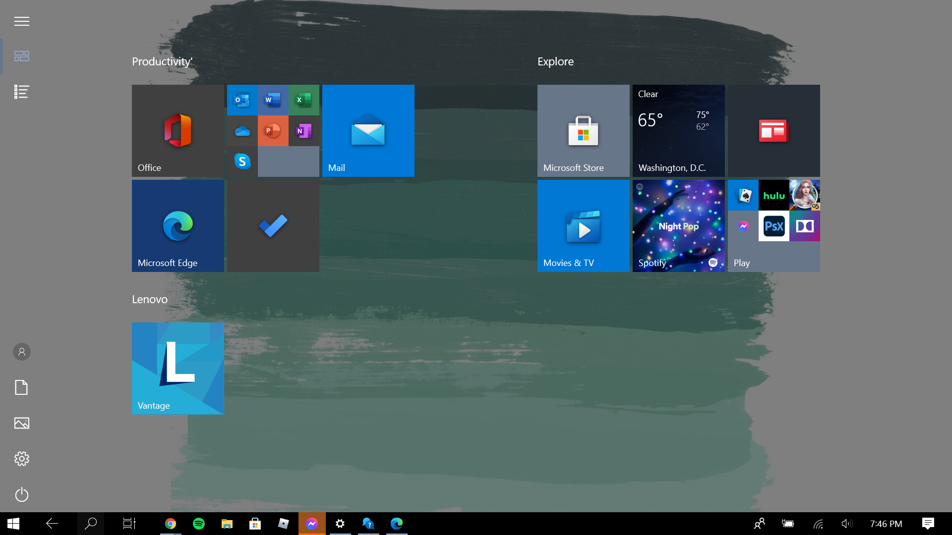 The app menu keeps showing up instead of my home screen and I don't know how to get rid of it. edd62426-7af5-42c0-9a4b-3a6c1f566f6c?upload=true.png