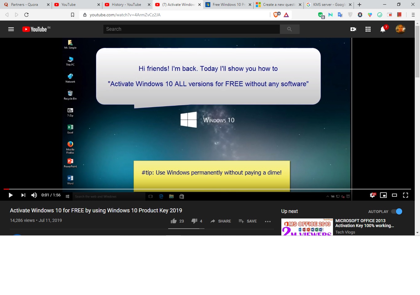 Activating Windows 10, for FREE, using Windows 10 volume license keys, and connecting with... edf1f767-1610-44a3-a672-e168890cef6c?upload=true.jpg