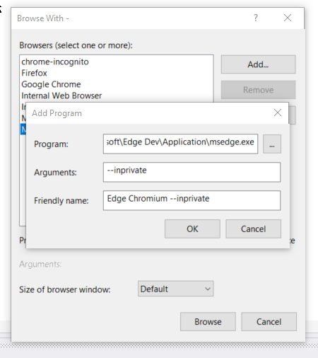 New Visual Studio 2019 version 16.2 Preview 2 released edge-chromium-browse-with-other-browsers.png