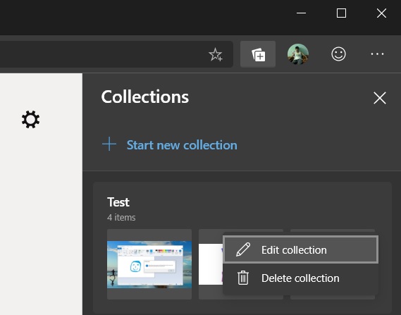 Microsoft Edge is getting Collections feature on Windows 10 Edge-collections.jpg