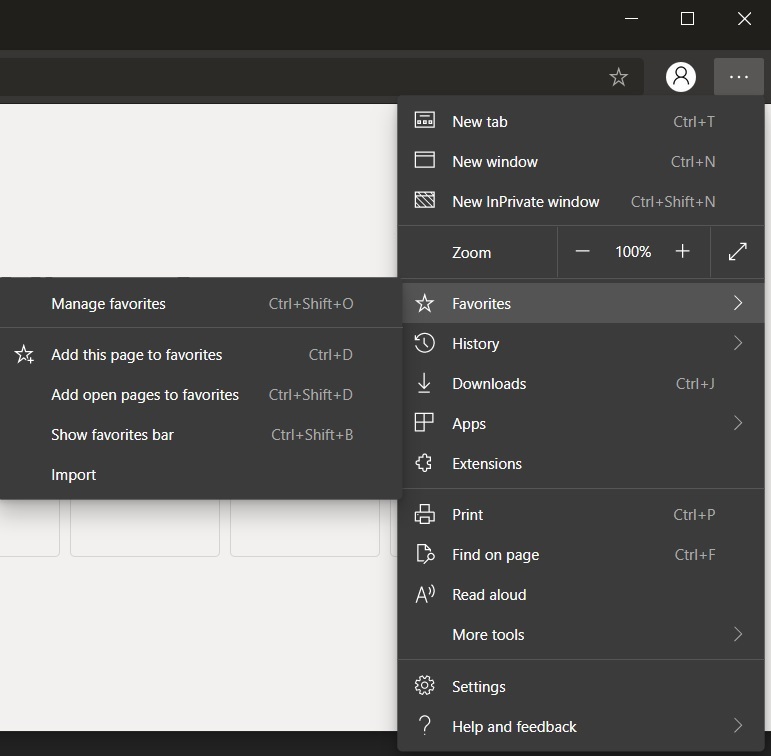 Microsoft Chromium Edge is now officially available for Windows 10 Edge-menu-1.jpg