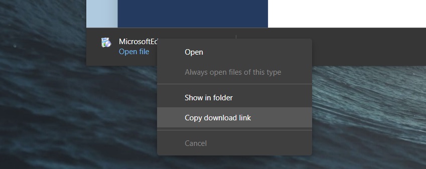 Microsoft rolls out another update for new Edge on Windows 10 Edge-new-option.jpg
