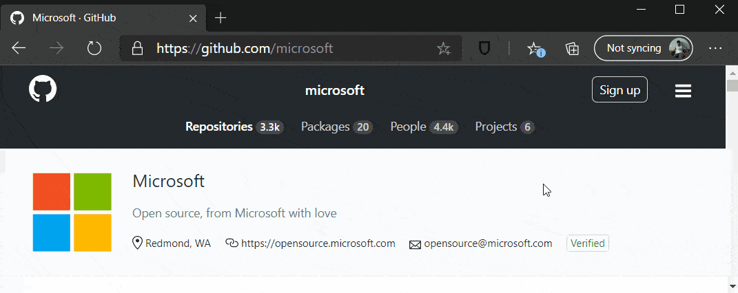 Microsoft is adding elastic scrolling to Chrome on Windows 10 Edge-scroll-bounce.gif