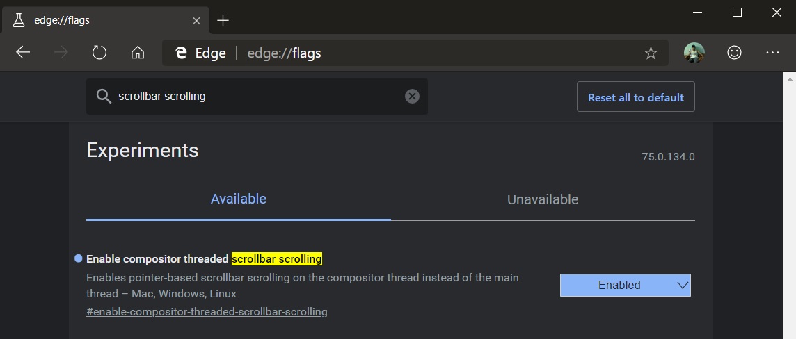 Microsoft’s work on scrolling improvements for Chromium browsers advances Edge-scrollbar-scrolling.jpg