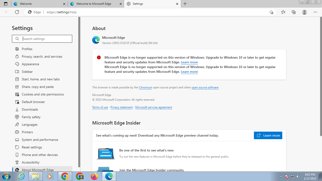 Here is what happens when you try to install and run unsupported browsers on Windows 7 edge-unsupported.png
