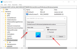 Prevent Windows 10 from connecting to any Windows Update Internet locations edit-string-value-300x190.png