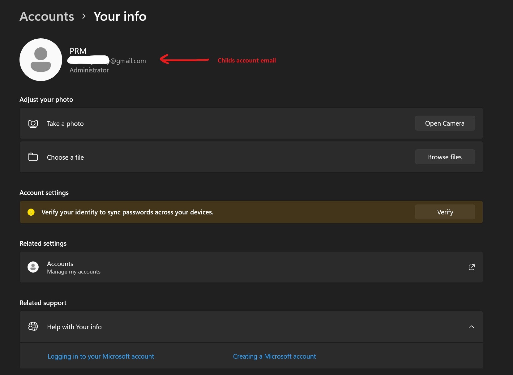 Child account got associated with local admin user and cannot be removed now ee1ba3f1-9213-4940-ba65-195fb84a4292?upload=true.jpg