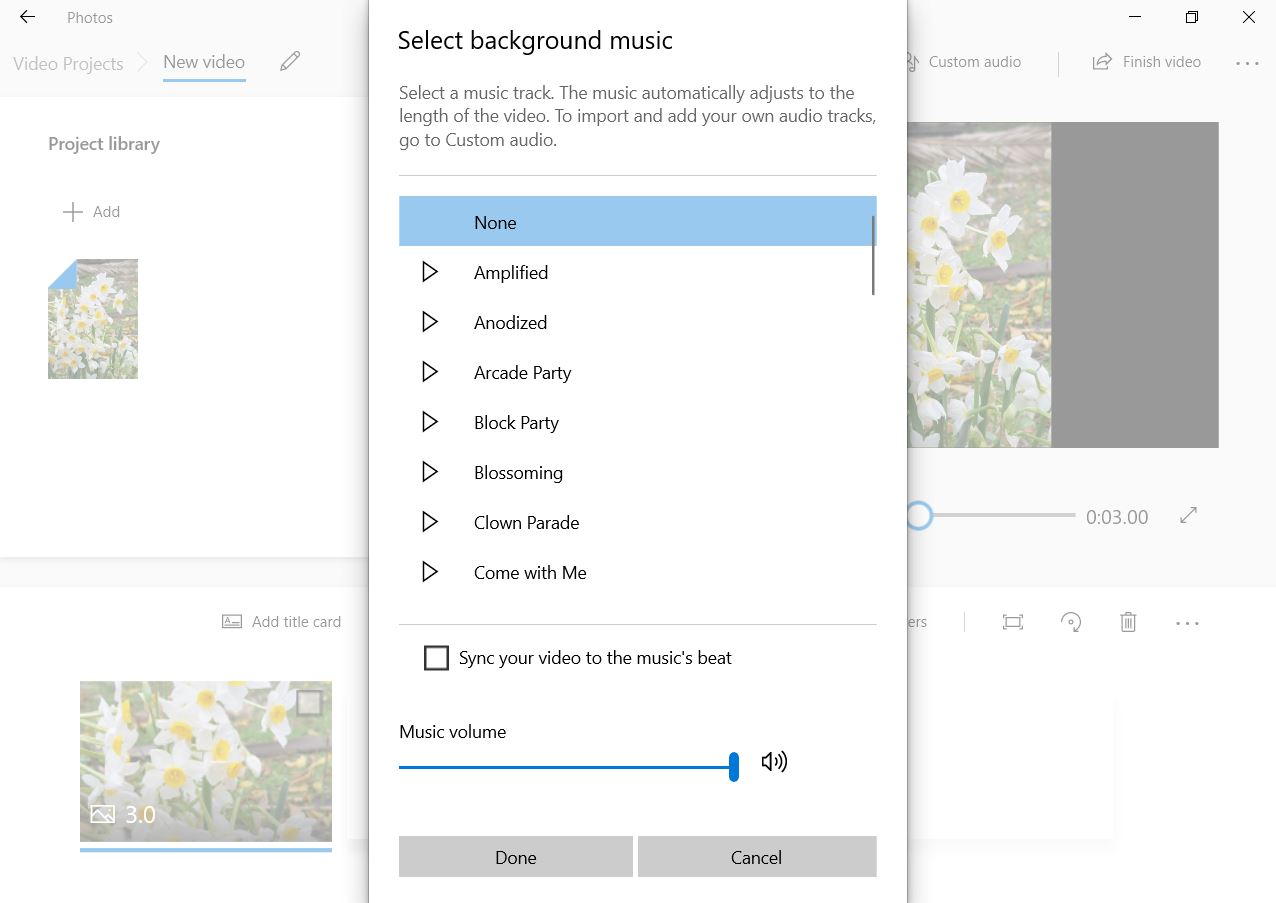 Edit your project with background music video editor windows 10 for a professional touch
