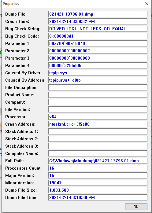 My windows crashes when i startup after maybe like 10mins then when it restarts it does'nt... ee3372bb-81cb-41c5-af82-8f5307af8704?upload=true.png