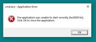 HELP - Application was unable to start correctly (0xc0000142) EECBgJFmeekEId7i6WIPi9WUeko72TjIqdJjZeKRDHk.jpg