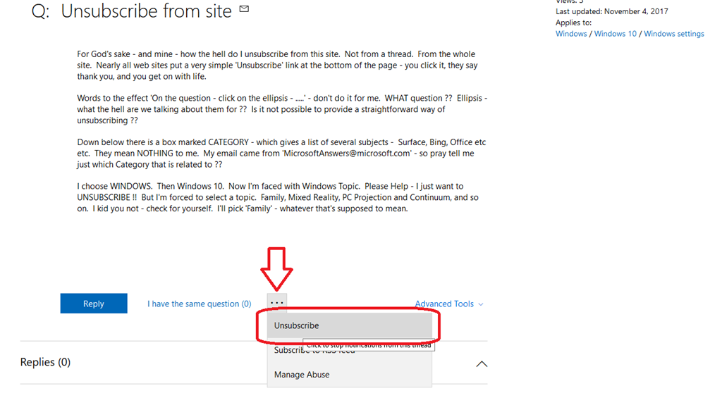 unsubscribe daily complaints from the Microsoft Community eed2ac35-f3c9-4f38-8dc6-51e83efe64df.png
