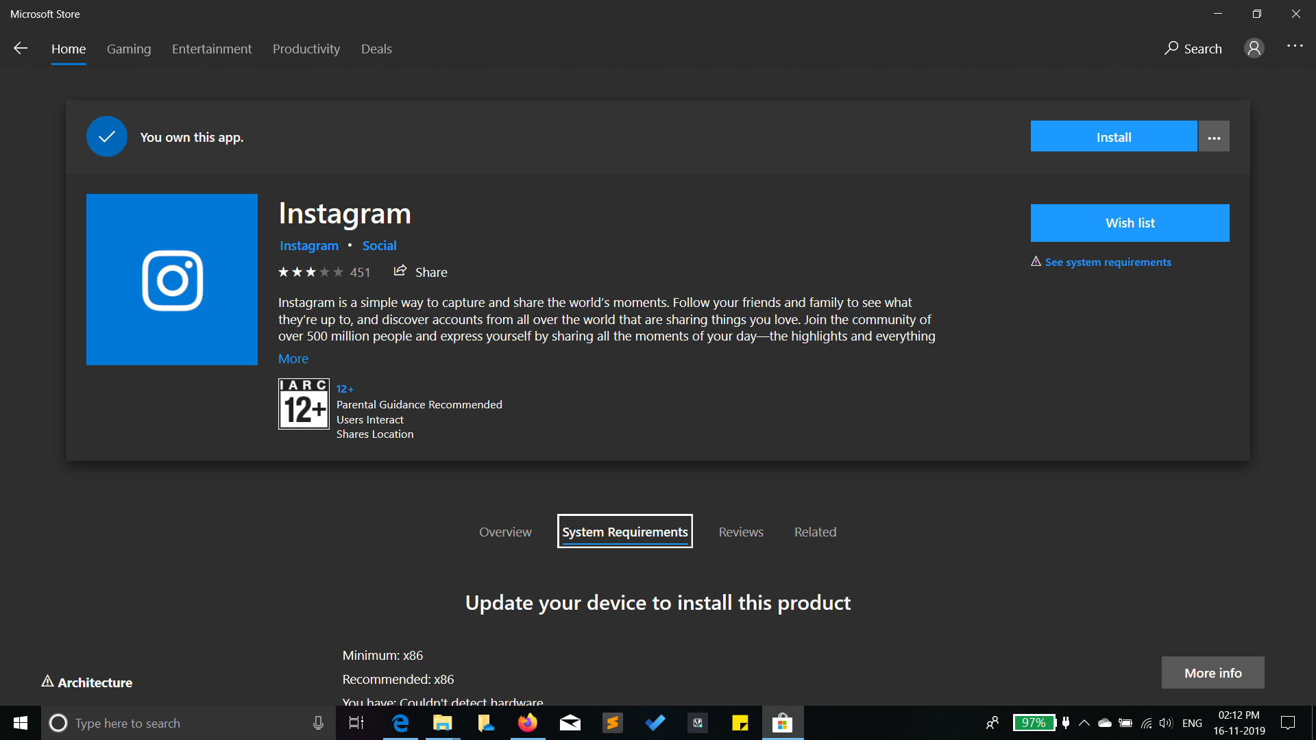 Cant install any apps from the microsoft store eed37a30-53fd-4ce4-9d41-c6921698a063?upload=true.png