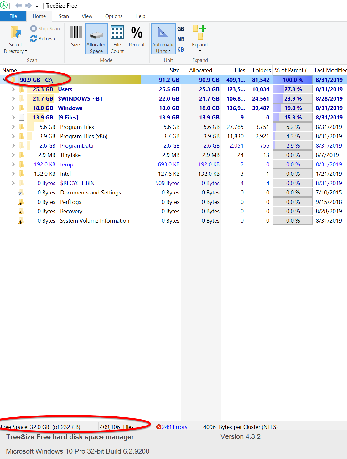 Disconnect between available free space and total size of scanned drives ef0bccaa-26a8-491d-9d68-2a1ce364abdd?upload=true.png