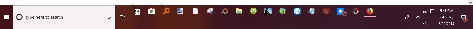 My Taskbar changed in height, how do I return to it's default ef13bf91-31b2-4adc-837f-5680be8609de?upload=true.jpg