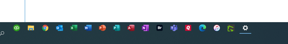Taskbar Not Displaying Blue Line Under Open Apps Nor Will Peek Work