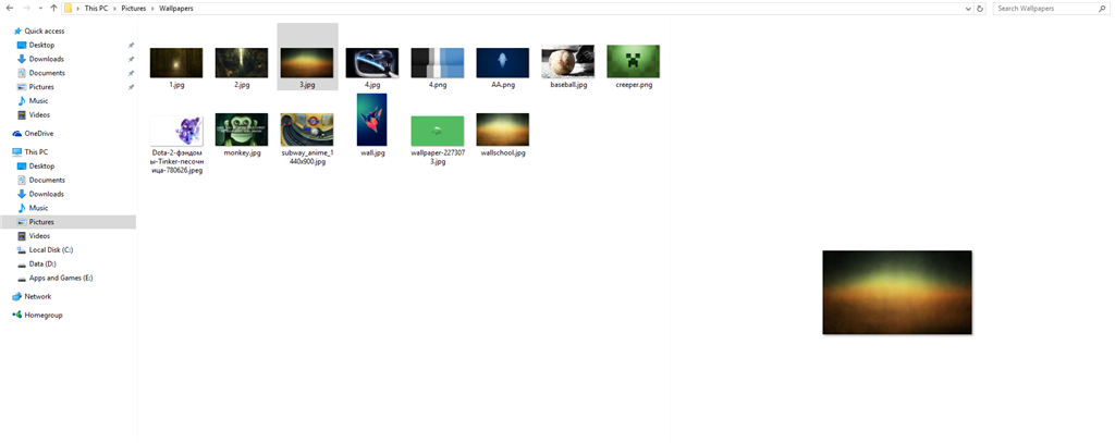 Preview Pane Image Size Locked on One of Three Drives efd14590-ec5d-48a0-91b7-3b99bf56cbc7.png