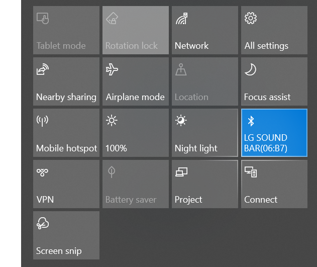 Bluetooth Speaker is connected, but 'disconnected' Sound > Playback settings eff7988b-d43c-4a1e-8655-88d19a42ac7a?upload=true.png