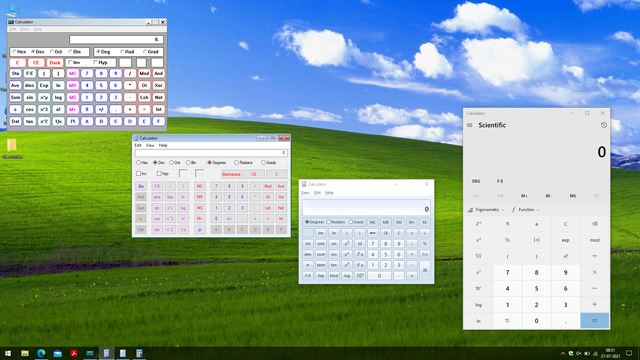 All versions of Calculator running under Windows 10 efqdedr72sd71.png