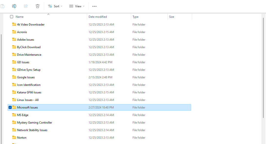 Win11 Pro file explorer constantly defaulting to grouping by date - how to disable grouping eiEwoUgsp%2FCLsO3eIM14puHd4WFllMlYXdGOmKw4Fn6m%2B5nLo6S%2FG5eySzgG0X0JO5RalVYeRulBIUVjBDbj1fw%3D.png