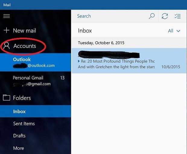 Why won't my email signature left align even though the settings show it is? email-setup7.jpg
