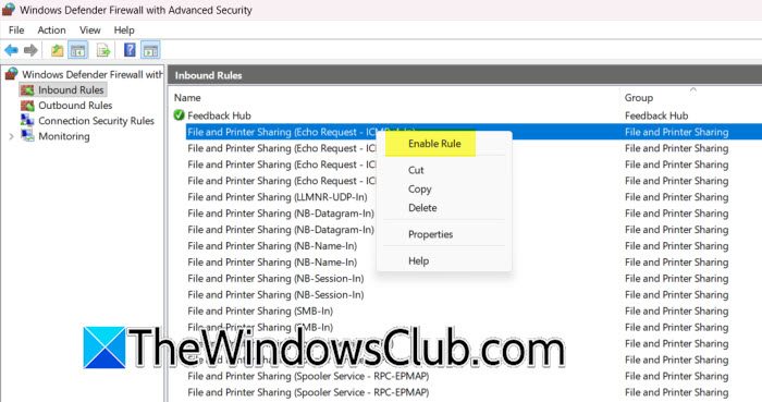 VirtualBox Bridged Adapter cannot ping host enable-file-and-printer-sharing.jpg