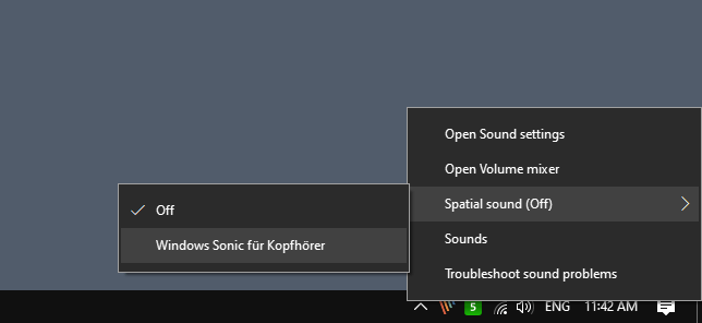 That high pitched noise you are hearing on your Windows 10 devices? It is a bug! enable-spatial-sound.png