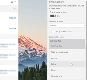 How to enable, disable, manage, use Swipe actions in Mail app enable-swipe-actions-mail-windows-10-2-300x273.png