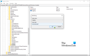 How to enable Windows Installer logging on Windows 10 Enable-Windows-Installer-logging-on-Windows-10-via-Registry-Editor-300x188.png
