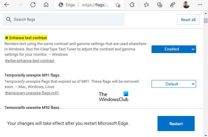 Enhance Text Contrast to improve Font Rendering in Microsoft Edge Enhance-text-contrast-to-improve-font-rendering-in-Microsoft-Edge.png