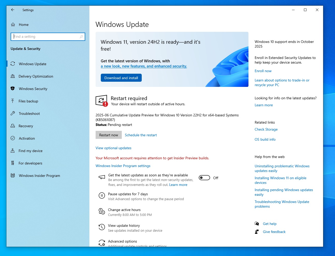 First look at “Stay on Windows 10 for free” ESU tool after October 14 Enroll-into-Windows-10-extended-security-updates.jpg