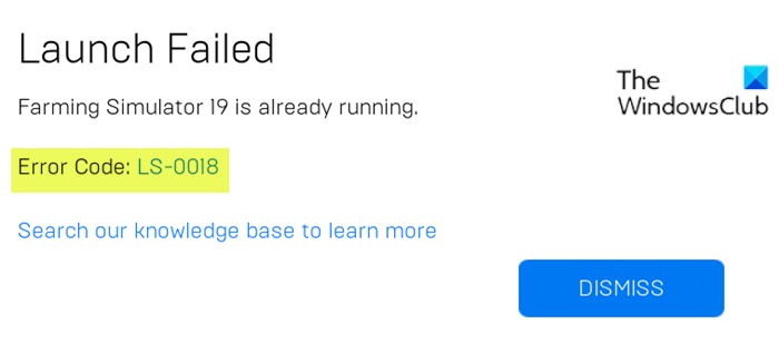 Fix Epic Games error code LS-0018 in Windows 11/10 Epic-Games-error-code-LS-0018.png