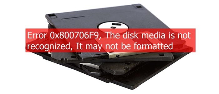 Error 0x800706F9, The disk media is not recognized, It may not be formatted Error-0x800706F9.jpg