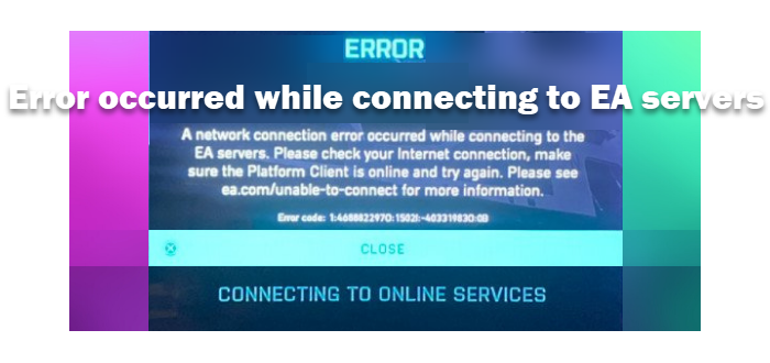 Error occurred while connecting to the EA servers while playing Battlefield 2042 Error-occurred-while-connecting-to-the-EA-servers.png
