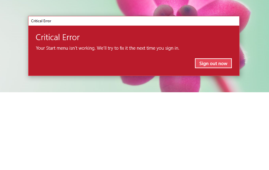 "critical error start menu" and "something didnt go as planned" WINDOWS 11 EUC4R.png