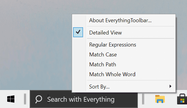 Add Everything Search to the Windows Taskbar for even faster searches everything-search-options.png