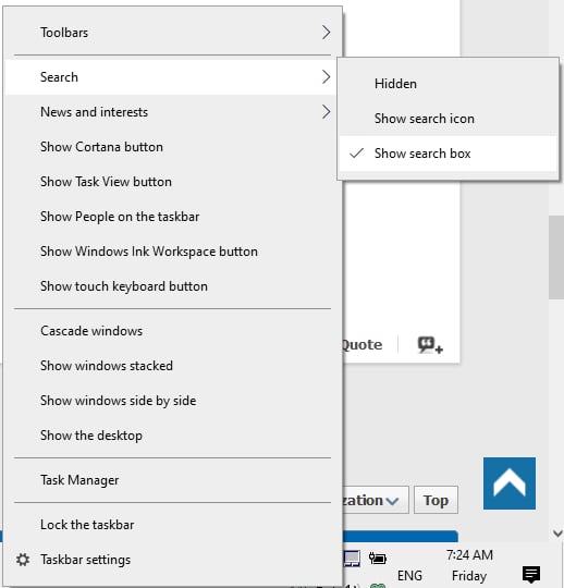 Taskbar search is not appearing as "Search box" even after the 2023 Feb Windows 11 update ew-white-search-box-appeared-taskbar-morning-after-update-task-view-show-search-box-wont-respond.jpg